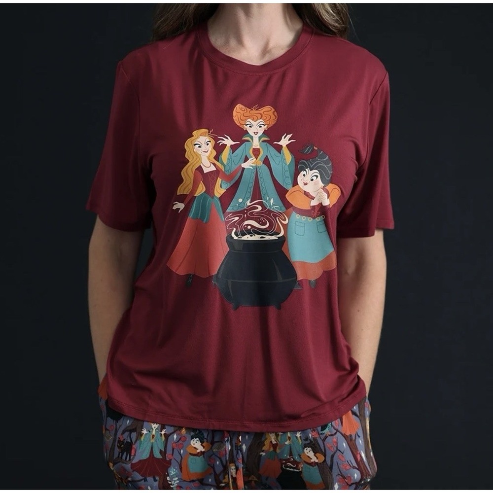 Posh Peanut x Disney Women's XL T Shirt Sanderson Sisters Hocus Pocus NWOT HTF